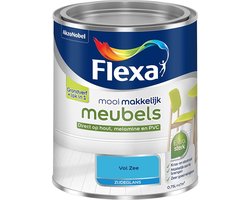 Flexa - Mooi Makkelijk Meubels Zijdeglans - Vol Zee - Mengverf - 750 Ml