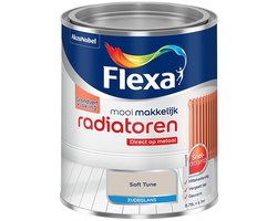 Flexa - Mooi Makkelijk Radiatoren Zijdeglans - Soft Tune - Mengverf - 750 Ml