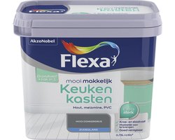 Flexa - Mooi Makkelijk Verf - Lak Keukenkasten - Mooi Donkergrijs - 750 ml