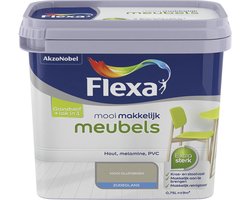 Flexa - Mooi Makkelijk Verf - Meubels - Mooi Olijfgroen - 750 ml