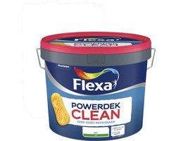 Flexa - Powerdek Clean - Wit - 10 L