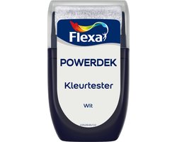 Flexa - Powerdek Muren & Plafonds Testers - Wit - 0.03L