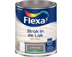 Flexa - Strak in de Lak Binnenlak Mat - Leisteengrijs - 0.75 L