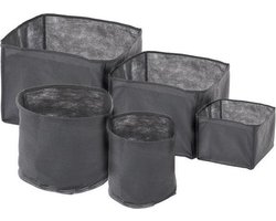 Flexi Pond Basket Flexibele Mand Vijvermand 30x30x25 cm, 10 stuks verpakking