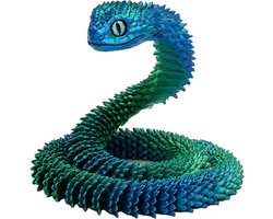 Flexibel 3D Geprint Slang Speelgoed van 60 cm, Perfect voor Kinderen, Cadeau en Decoratie voor Thuis en Bureau