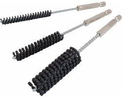 flexibele borstel set - 18mm boormachine - staalborstel - staal borstel satra