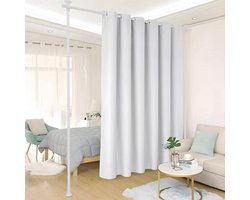 Flexibele en Verstelbare Ruimteverdeler of Gordijnroede voor Inkijkbescherming