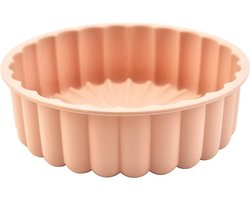 Flexibele, grote, ronde siliconen bakvorm Geschikt voor cake, Geschikt voor brood, oven, magnetron en vaatwasser, herbruikbaar, keukengereedschap Geschikt voor het bakken van cakes, brood, taarten, cupcakes, jam, enz.