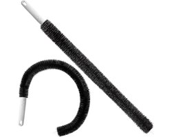 Flexibele radiatorborstel