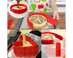 Flexibele siliconen bakvorm 'Bake Snake' voor taarten, cakes, brood in diverse vormen