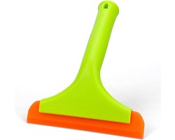 Flexibele siliconen trekker voor water, automatische waterbladen, ideaal voor autoruiten, spiegels en glazen deuren, 5,9 inch blad en 7,5 inch handvat