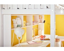 Flexworld Hoogslaper Kris - 90 x 200 cm - wit