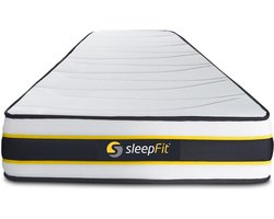 FLEXY matras 90x220cm , Pocketveren en traagschuim , Stevig, 3 comfortzones