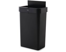 FlinQ Arvento Prullenbak - Vuilnisbak met Sensor en Softclose Deksel - Afvalbak voor Keuken en Kantoor - 50 Liter