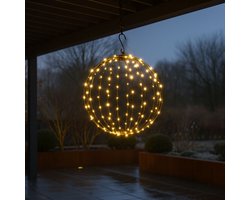 FlinQ Lichtbol Kerstverlichting Buiten Ø30 CM - LED Kerst bollen voor Tuin - Lichtbol - Tuin Kerstlampjes - Kerstfiguren
