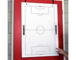 Flipover papier voetbal - Voetbalveld - Opstelling tactiek papier - Coach papier flipover - 70 x 100 cm - 20 vellen
