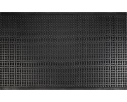 FLOORDIREKT Ergonomische Werkplekmat - Bubblemat - Weerbestendig - Anti-Vermoeidheidsmat - Voor Natte Ruimtes - Zwart - 90 x 120 cm