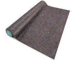 FLOORDIREKT Gazontapijt Farbwunder - Bruin - Ideaal voor Balkon en Terras - 200 x 700 cm