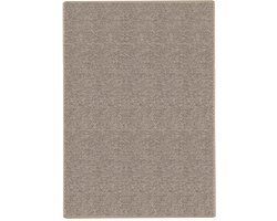 FLOORDIREKT Tapijt Kalkutta - Op maat Gemaakt - Sisal Look - Slijtvast & Moderne Loper - Taupe - 80 x 400 cm