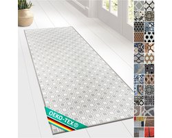 FLOORDIREKT Tapijtloper Bray - Vloerkleed - Keukenloper - Slipvast & Eenvoudig te Reinigen - 80 x 200 cm