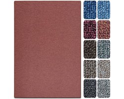 FLOORDIREKT Tapit London - Vlakke Lussenpool - Op Maat Gemaakt - Modern & Easy Care - Terra - 100 x 100 cm