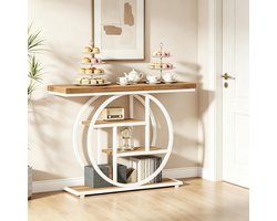 FloraGrace Ronde Eettafel - Compact Voor 2 Personen - Keuken Woonkamer En Thuiswerk - Staal En Spaanplaat - 80 x 75 cm - Zwart