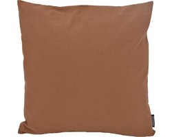 Florea Uni Bruin Kussenhoes | Katoen / Polyester | 45 x 45 cm