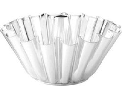 Florina tulband bakvorm voor het bakken van cake en taart 21 cm - Bakvorm - Cakevorm - 21 cm - Zilver
