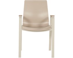 Flow Dining Stoel | Zand | 57 x 56,5 x 90 cm