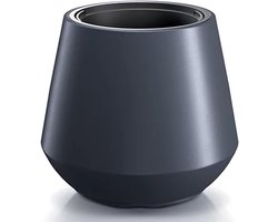 Flower pot with holder dimensions (mm) 395x395x350 anthracite - HEOS 32L.