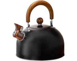 Fluitketel - 3L Fluitketel met grote capaciteit - Fluitketel van roestvrij staal - Kan gebruikt worden om water te koken, koffie of melk te zetten.