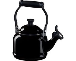 Fluitketel - Geëmailleerd staal - 1.1 liter - Zwart onyx