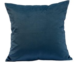Fluwelen Kussensloop - Decoratieve Kussenhoes - Woonkamer Decoratie - Zachte Flanel Stof - 305 x 305 cm - Turquoise