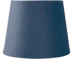 Fluwelen lampenkap, 6,5x8,5x6,3 inch stoffen schans lampenkappen moderne doek kroonluchter tinten cover voor E27 E14 lamp, tafellampen, vloerlampen (Blauw)