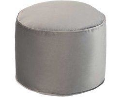 Fluwelen Zitzak Poef - Binnen Woonkamer Zitzak voetenbankje - Complete Zitzakken Voetenbank - Duurzaam Ronde voetsteun - Poefs