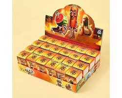 FluxGoods Brainrot poppetjes - Meme speelgoed figuren - 24 stuks - 6,5cm toys