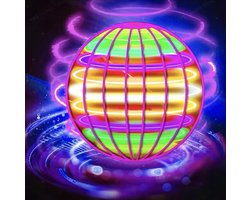 Flying Spinner - Flynova Pro - Rood - Magische bal - Zweef bal - Goocheltruc - Boemerang - Met licht - Indoor - Outdoor - Kinder speelgoed - Kinderen goochelen - Speelgoed - A2.4