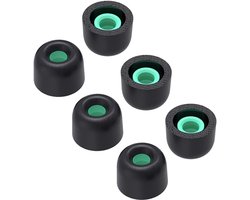 Foam Oordopjes Oordopje voor Sony WF-1000XM4 Vervanging Oordopjes Tips & WF WI XBA Serie WF-SP900 WF-XB700 WI-1000X, Fit Opladen Case... (Midden 6 stuks)