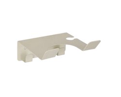 Föhnhouder - föhnhouder - Haardroger Houder - Haardroger Muurbeugel - Universeel - wandhouder - 11.5*9.5*5.5cm - metaal - wandhouder - Badkameraccessoires - Wit