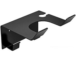 Föhnhouder - föhnhouder - Haardroger Houder - Haardroger Muurbeugel - Universeel - wandhouder - zwart - 11.5*9.5*5.5cm - metaal - wandhouder - Badkameraccessoires