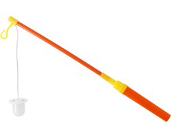 Folat - Lampionstokje Oranje/Geel - 39cm - Lampion sint maarten - lampionnen - Sint maarten optocht - lampionnen papier - Lampion Halloween