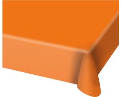 Folat - PE Tafelkleed Oranje (130 x 180cm) - WK voetbal 2026 - WK voetbal versiering - Olympische spelen