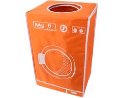 Foldable Laundry Basket - Opvouwbare Wasmand met Deksel en 50 Liter Capaciteit