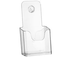 Folderhouder 1/3 A4 transparant