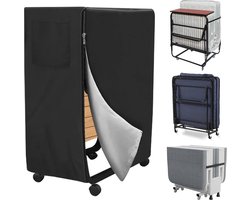 Folding Dekbed Opbergzak, Zwart, 99 x 38 x 114 cm, Waterdichte Dekbedhoes, Stofdichte Hoes