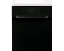 Fonteinmeubel Differnz Tight 40x22 cm Zwart