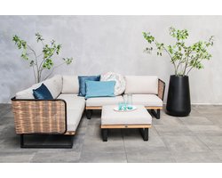 Fonteyn | Hoekbank Chicago | Mixed Naturel