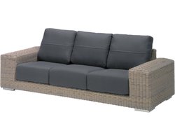 fonteyn Tuinset Outdoor Kingston 3 Seater Bench with 6 Cushions