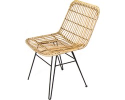 Fonteyn Tuinstoel Ohio Grijs - Eetstoel en Terrasstoel, Tuinmeubelen - Geschikt voor Tuin, Terras en Balkon