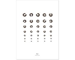 Food art print poster met zwarte olijven | Limited Edition | Voor in de keuken of woonkamer | Perfecte wanddecoratie voor in een Scandinavisch interieur of boven de eettafel in de eetkamer| Posters gedrukt op hoogwaardig papier | 30x40